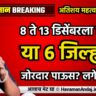 माणिकराव खुळे हवामान अंदाज,Manikrao Khule,ॲग्रोवन,माणिकराव खुळे,